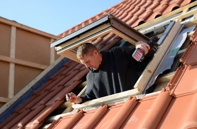 Pose de fenêtres de toit Velux à Gonnehem